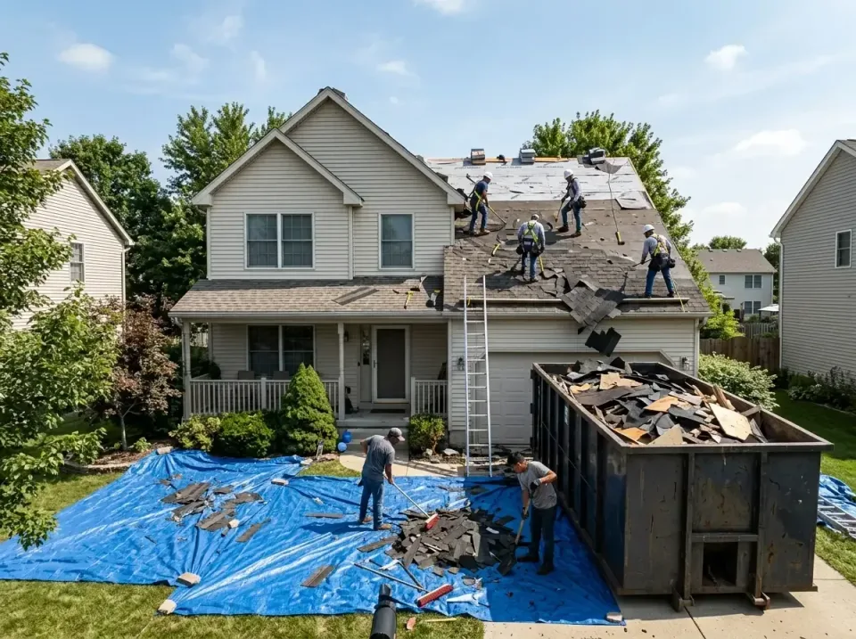 roof-replacement-debris-remova-004 — frequently asked questions, Cheapest Dumpster Rentals in Palmetto Estates, FL